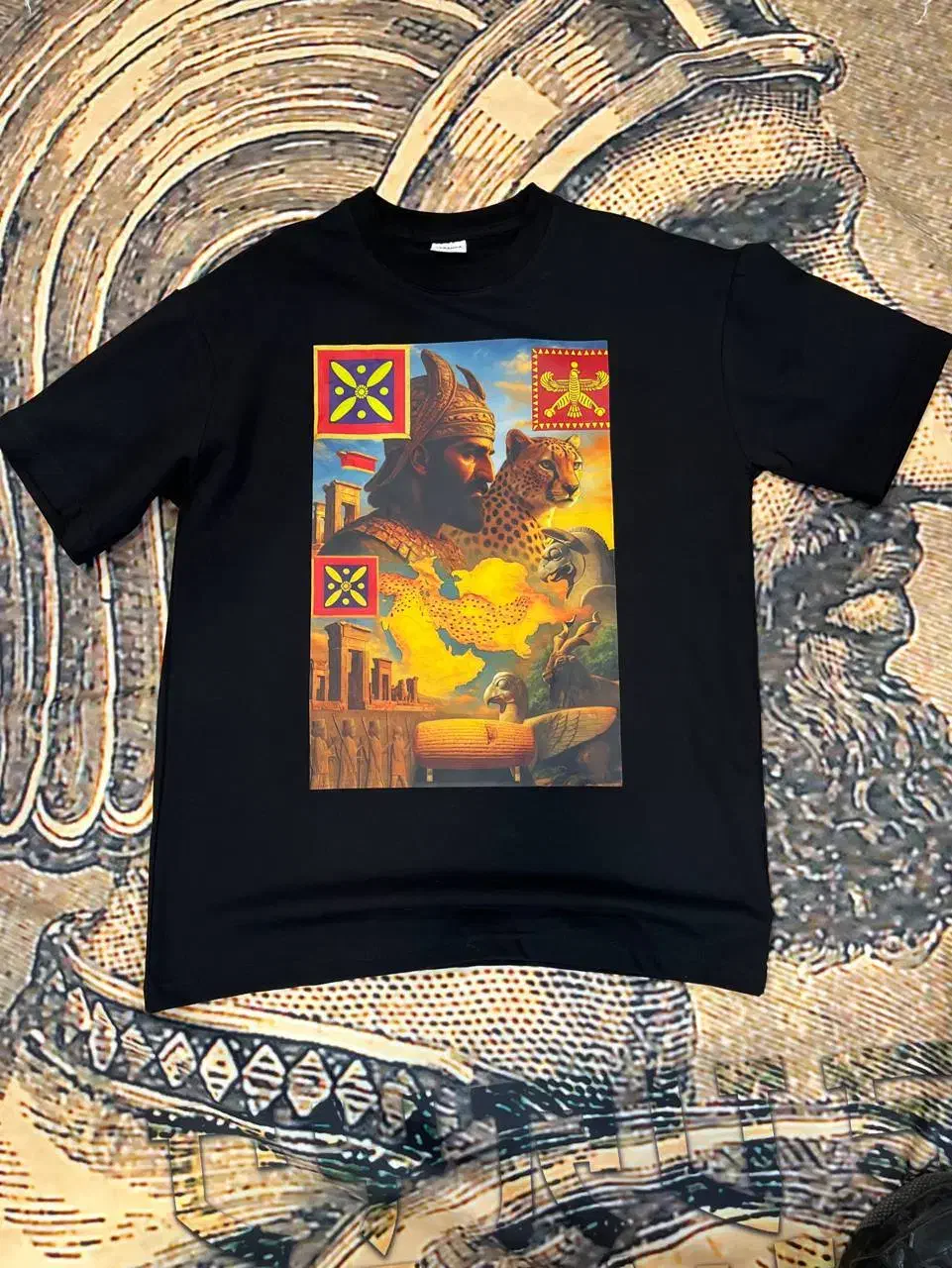 تیشرت کوروش موتوری|لباس|فاضل آباد, |دیوار