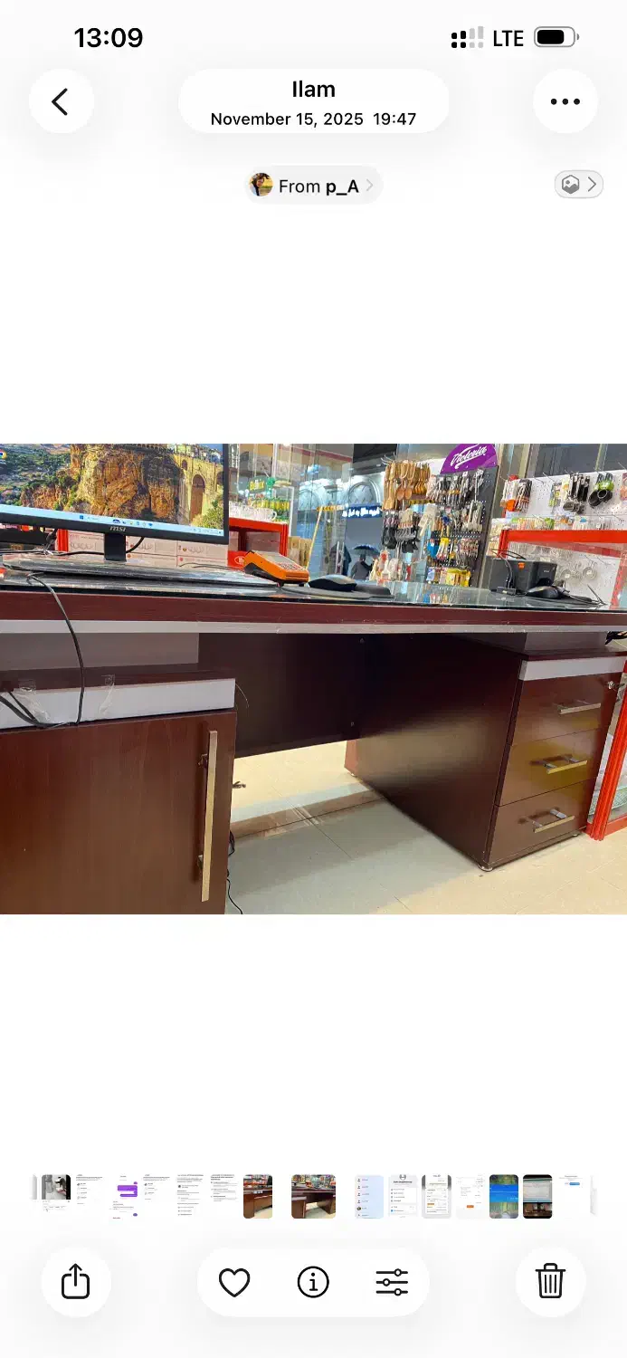 فروش میز مدیریتی|دفتر کار|ایلام, |دیوار