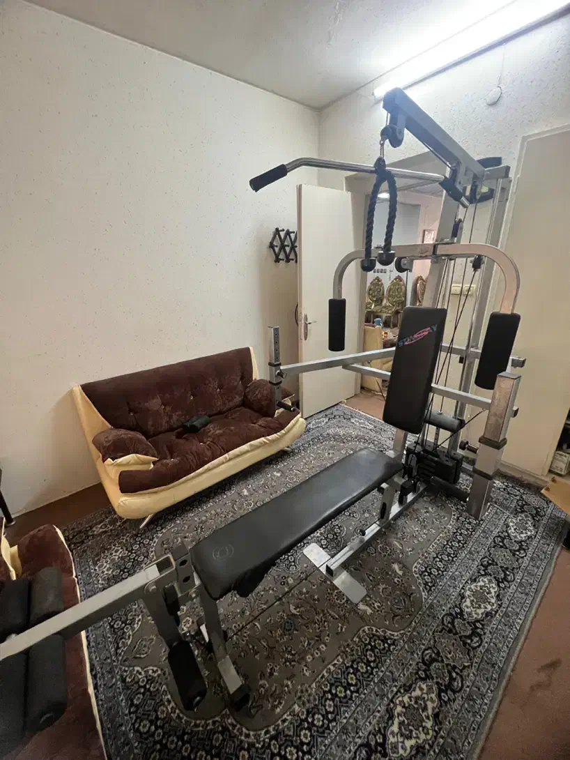 دستگاه چند کاره بدنسازی|تجهیزات ورزشی|شیراز, آبیاری|دیوار