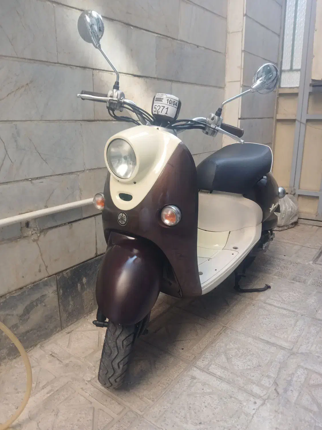 موتور پاکشتی یاماها وینو تک استارت روشن کاملا سالم|موتورسیکلت|تهران, شهرک شریعتی|دیوار