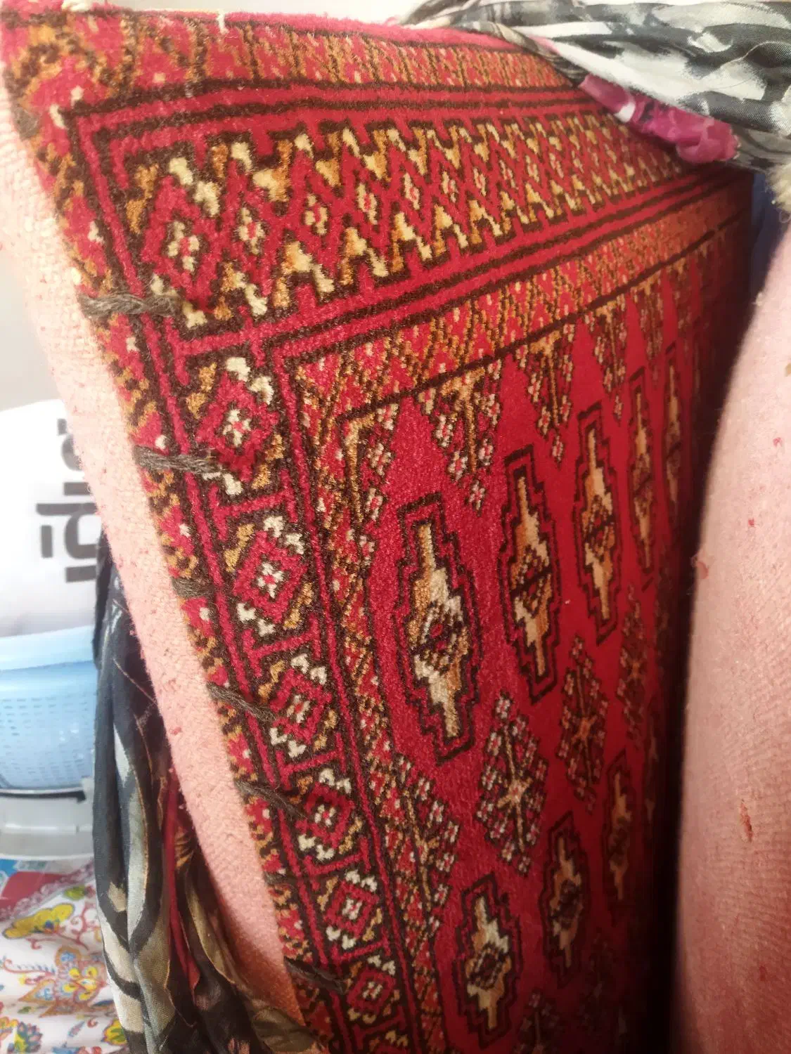 پشتی دست بافت|پشتی|قزوین, |دیوار