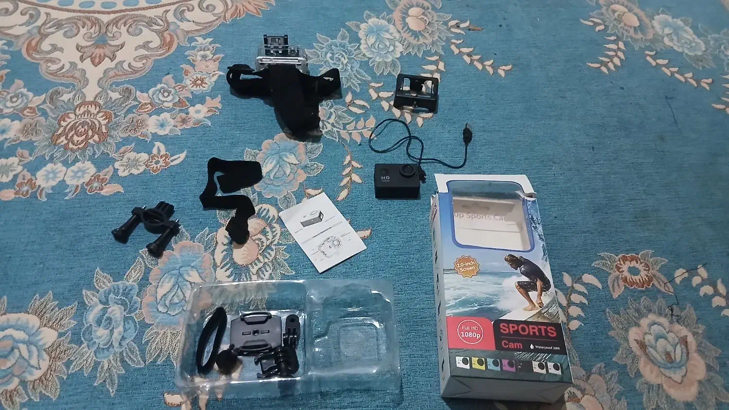 دوربین فیلمبرداری ورزشی  کیفیت 1080HD|دوربین عکاسی و فیلم‌برداری|زاهدان, |دیوار