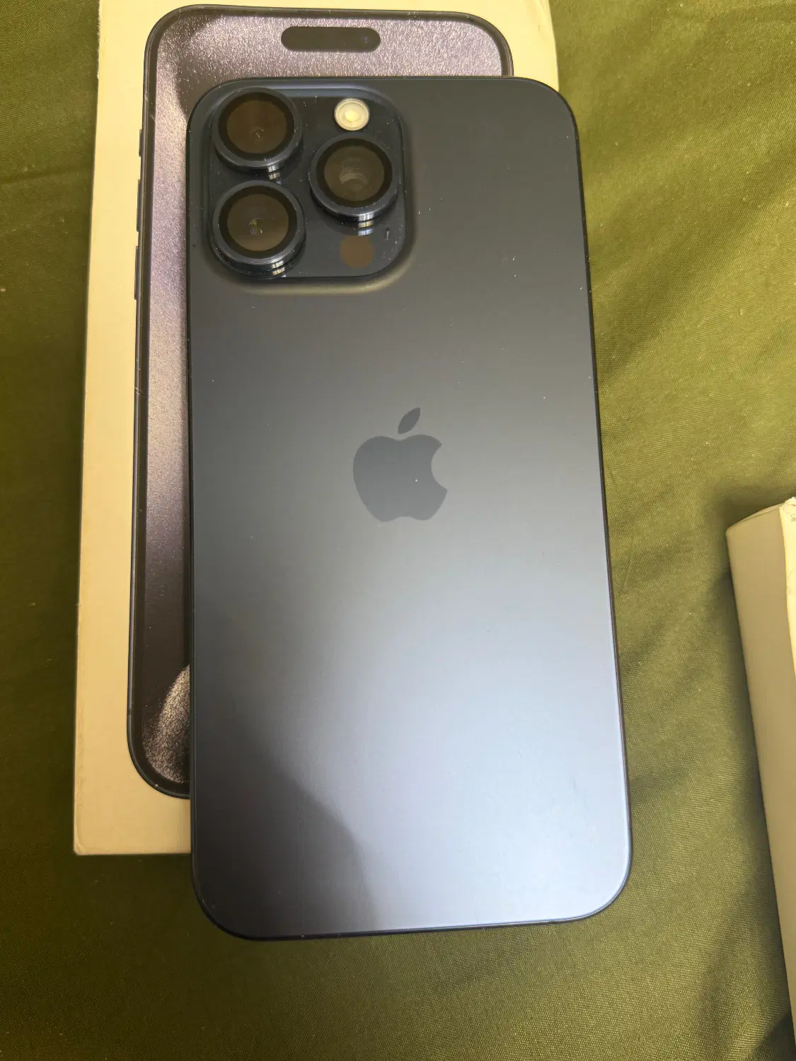 iPhone 15 Pro Max 256GB ZA/A blue کاملا سالم|موبایل|تهران, پاسداران|دیوار