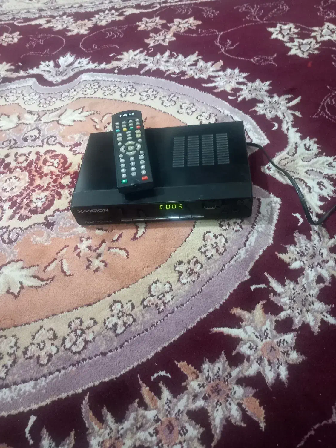 گیرنده دیجیتال ایکس ویژن درحدنو|پخش‌کننده DVD و ویدیو|قزوین, |دیوار