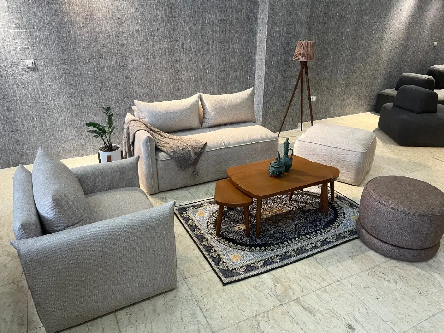 ست مبلمان پازلی و اِل|مبلمان خانگی و میز عسلی|صفادشت, |دیوار