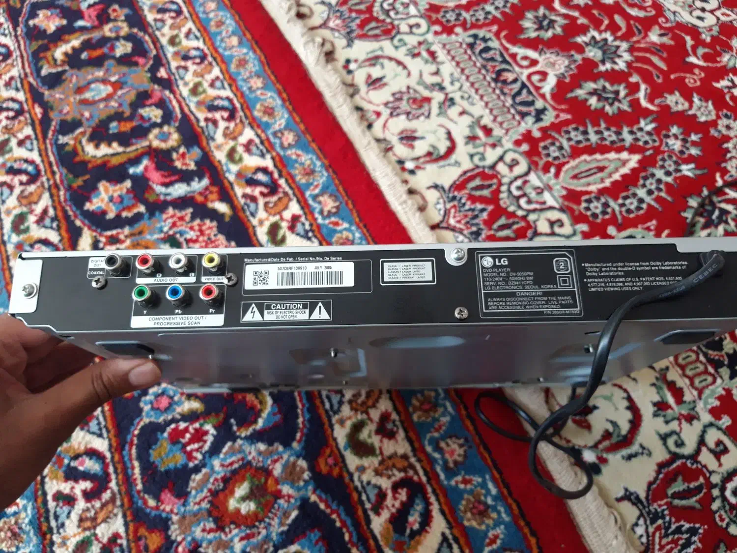 دستگاه dvdبا کلی cdبرنامه کودک|پخش‌کننده DVD و ویدیو|بیرجند, |دیوار