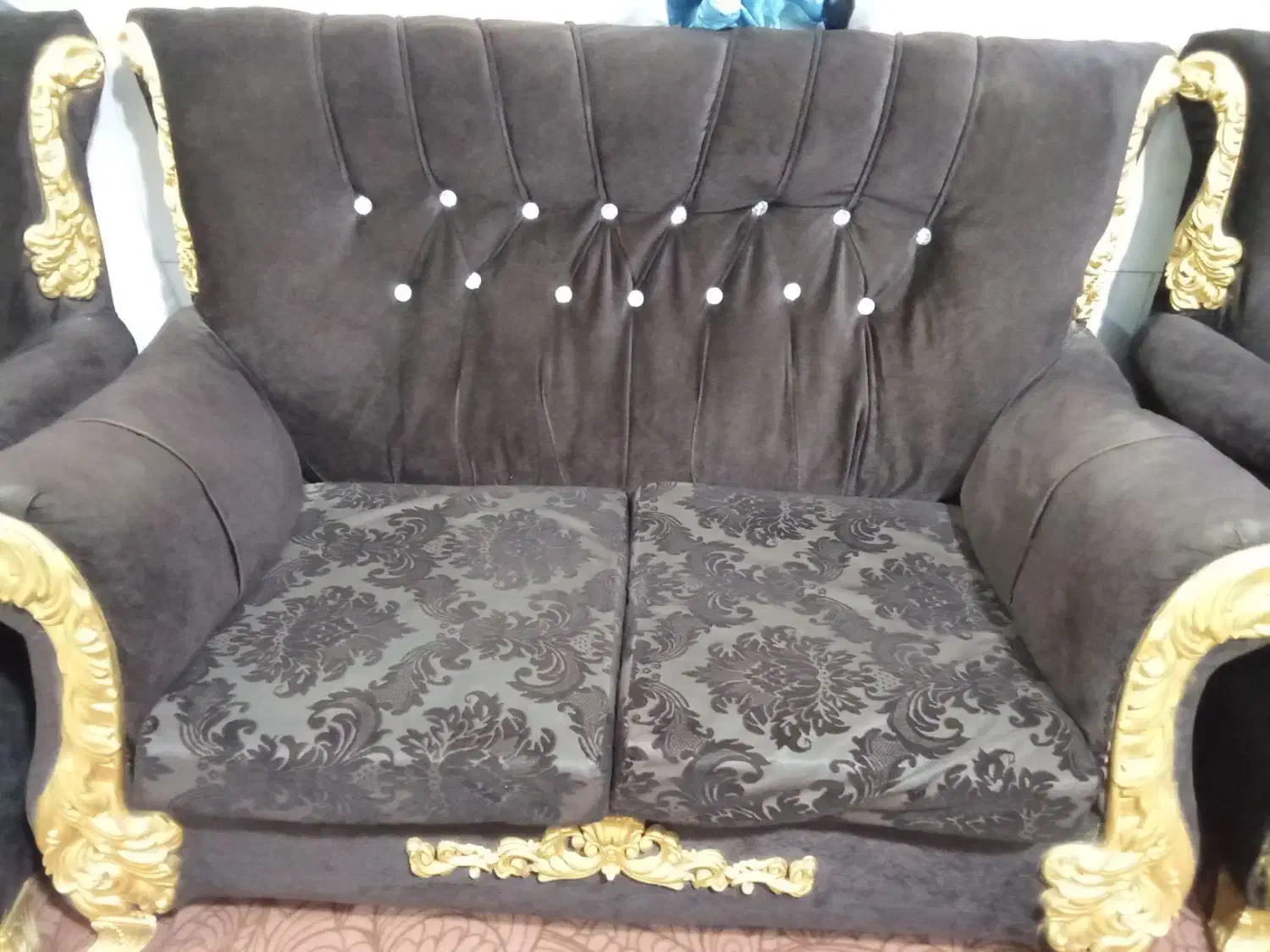 مبل راحتی ۷ نفره|مبلمان خانگی و میز عسلی|تنکمان, |دیوار