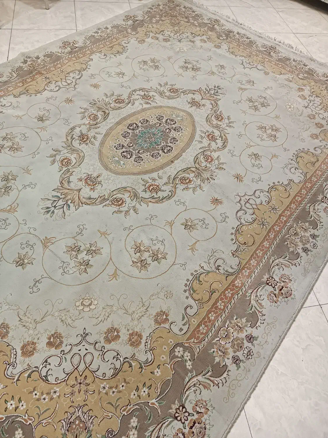 فرش|فرش|ری, صفاییه (چشمه علی)|دیوار