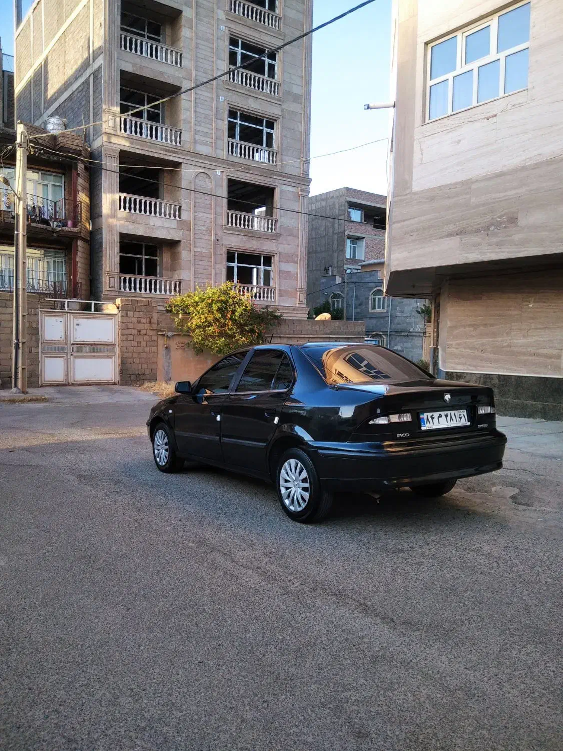 سمند 1385 مشکی|خودرو سواری و وانت|سقز, |دیوار