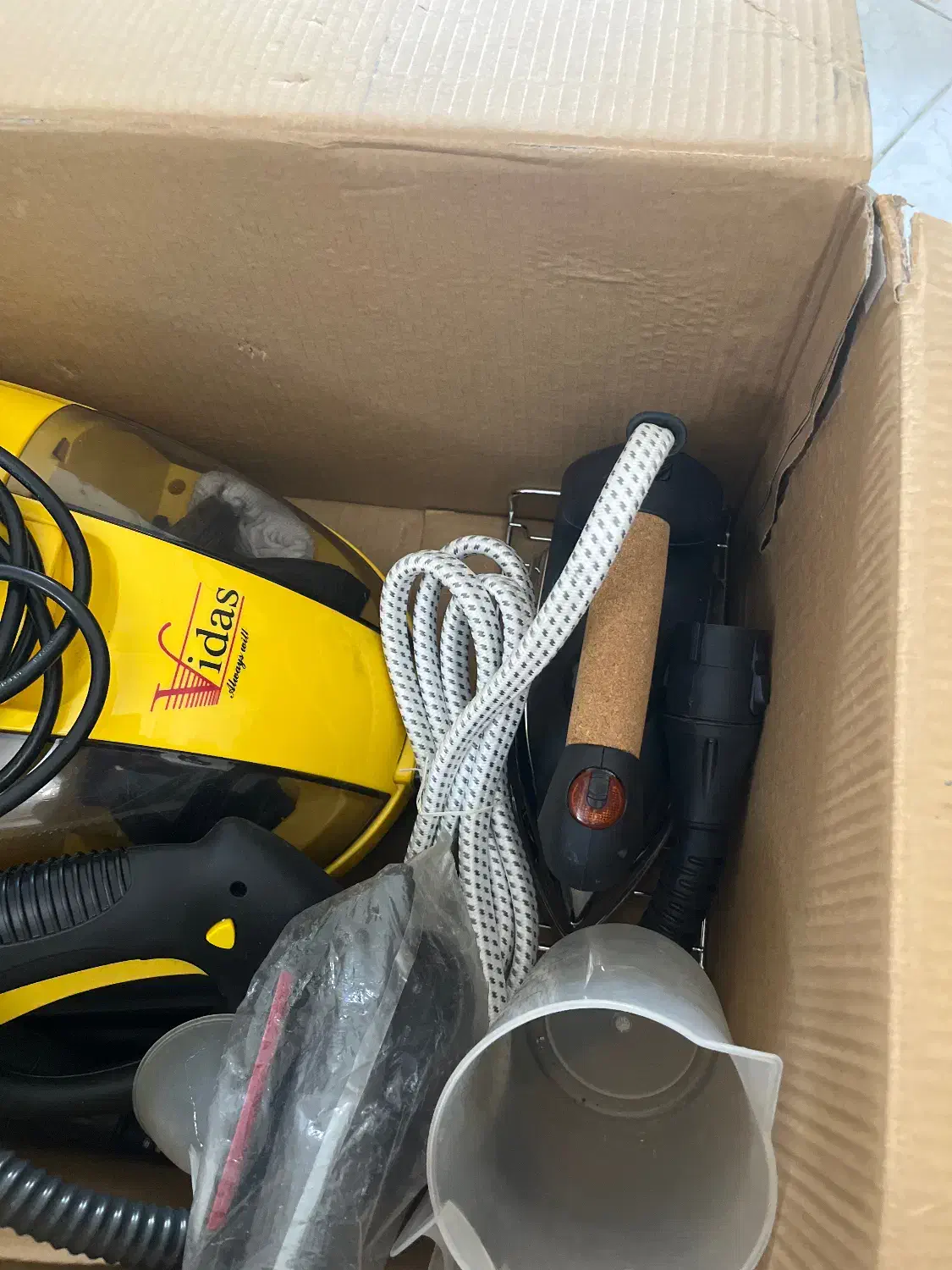 بخار شوی ویداس اصل ترکیه|جاروبرقی، جارو شارژی، بخارشو|تبریز, |دیوار