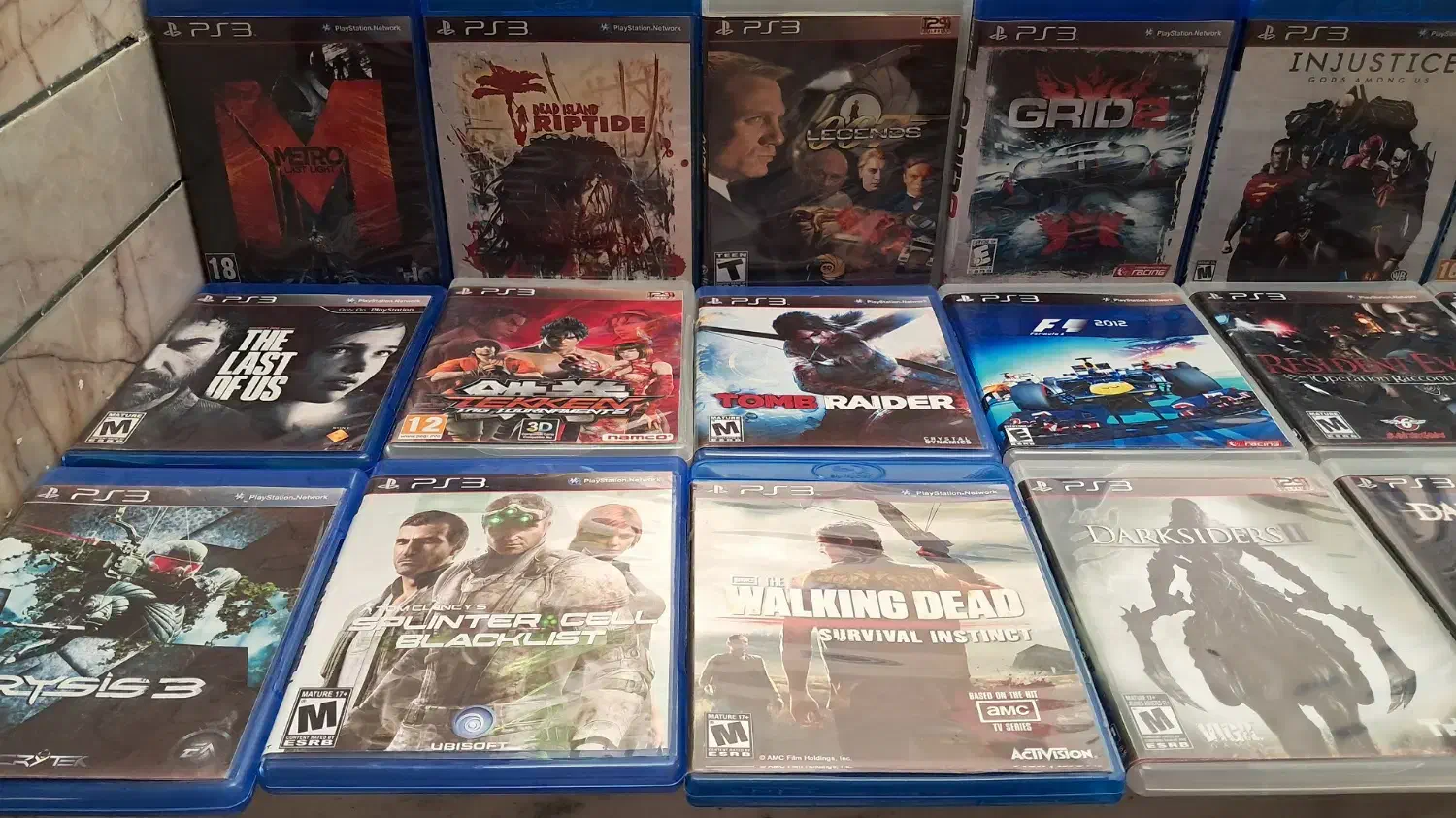 فروش دیتای بازی های پلی استیشن (نسخه کپی خور)|کنسول، بازی ویدئویی و آنلاین|نیشابور, بنیاد شهید|دیوار