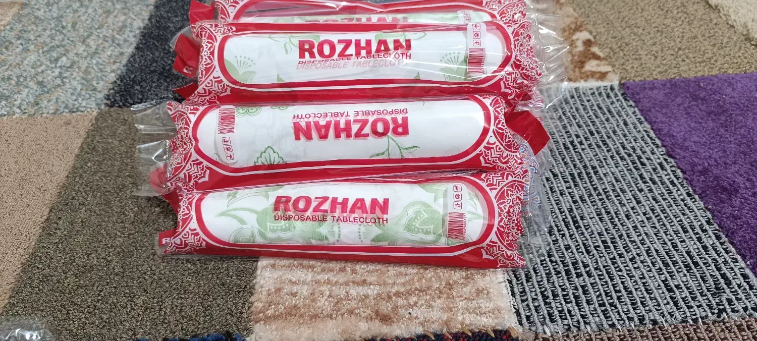 فروش کلی سفره یکبار مصرف با پلاستیک زباله رولی|ظروف نگهدارنده، پلاستیکی، یکبارمصرف|فراشبند, |دیوار