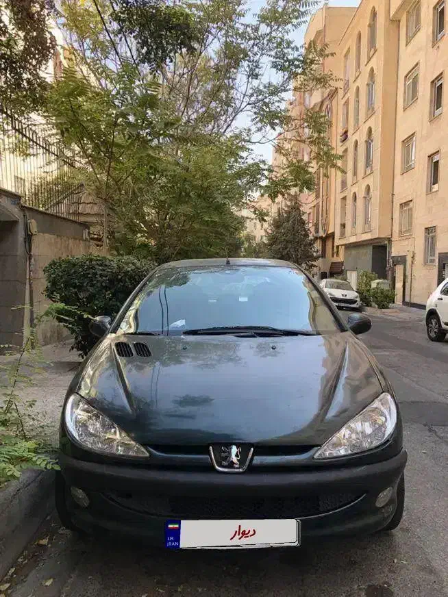 پژو ۲۰۶ تیپ ۶|خودرو سواری و وانت|تهران, آسمان|دیوار