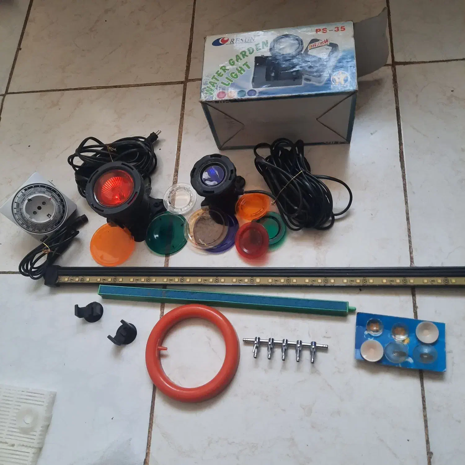 بخاری وسایل اکواریوم سنگ تریینی گلدان|ماهی|قزوین, |دیوار