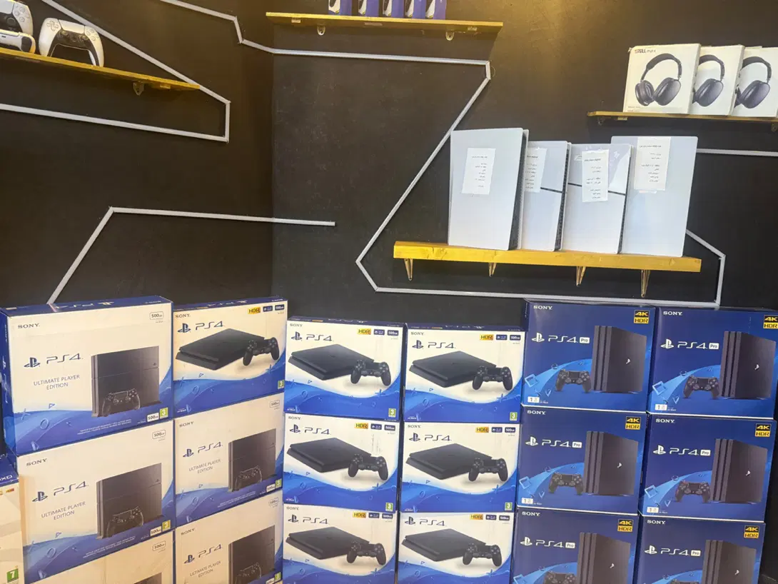 Ps4 fat slim pro اقساطی بدون پیش پرداخت|کنسول، بازی ویدئویی و آنلاین|تهران, اختیاریه|دیوار