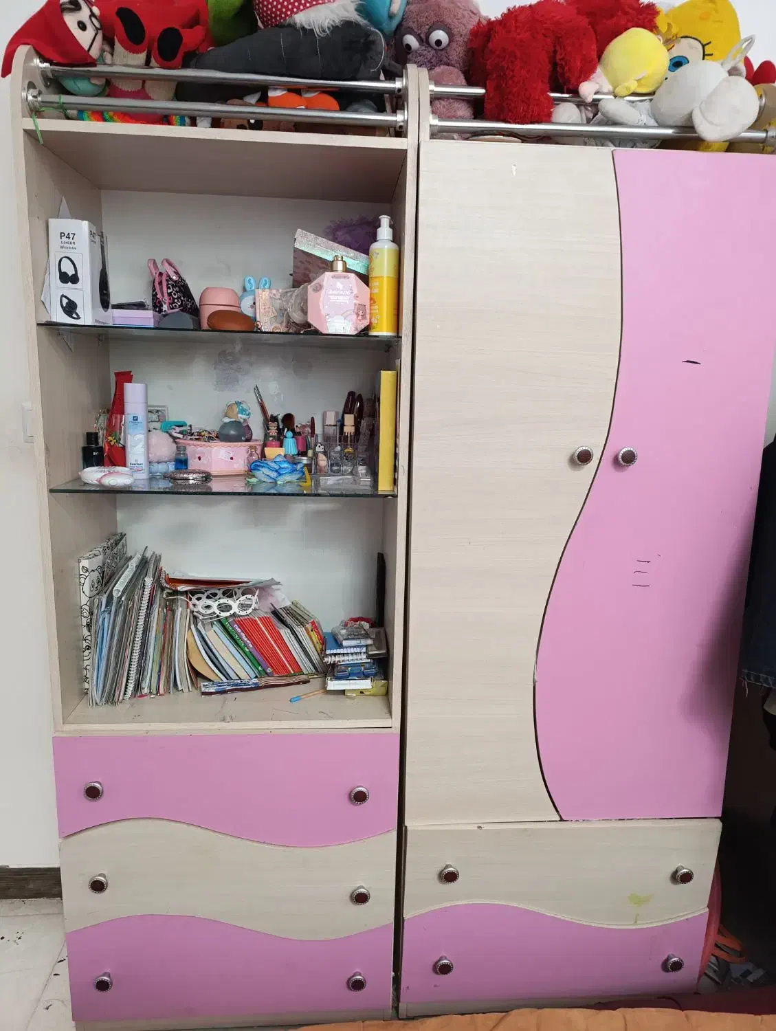 دو عدد کمد نوجوان کودک زرند|میز و صندلی غذاخوری|زرند, |دیوار