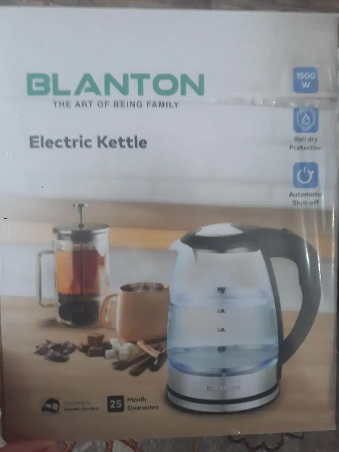 کتری برقی بلانتون اکبند|قوری، کتری، قهوهساز دستی|شوط, |دیوار