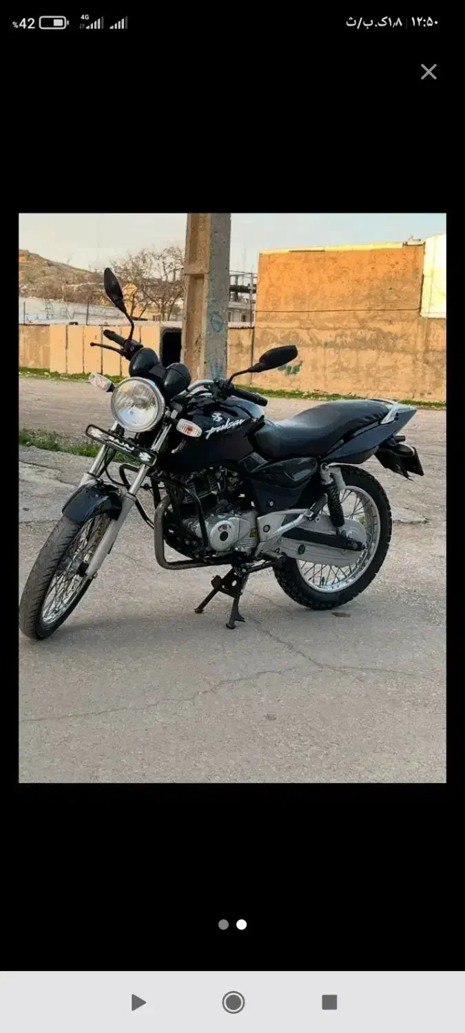 موتور پالس باجاج|موتورسیکلت|جوانرود, |دیوار