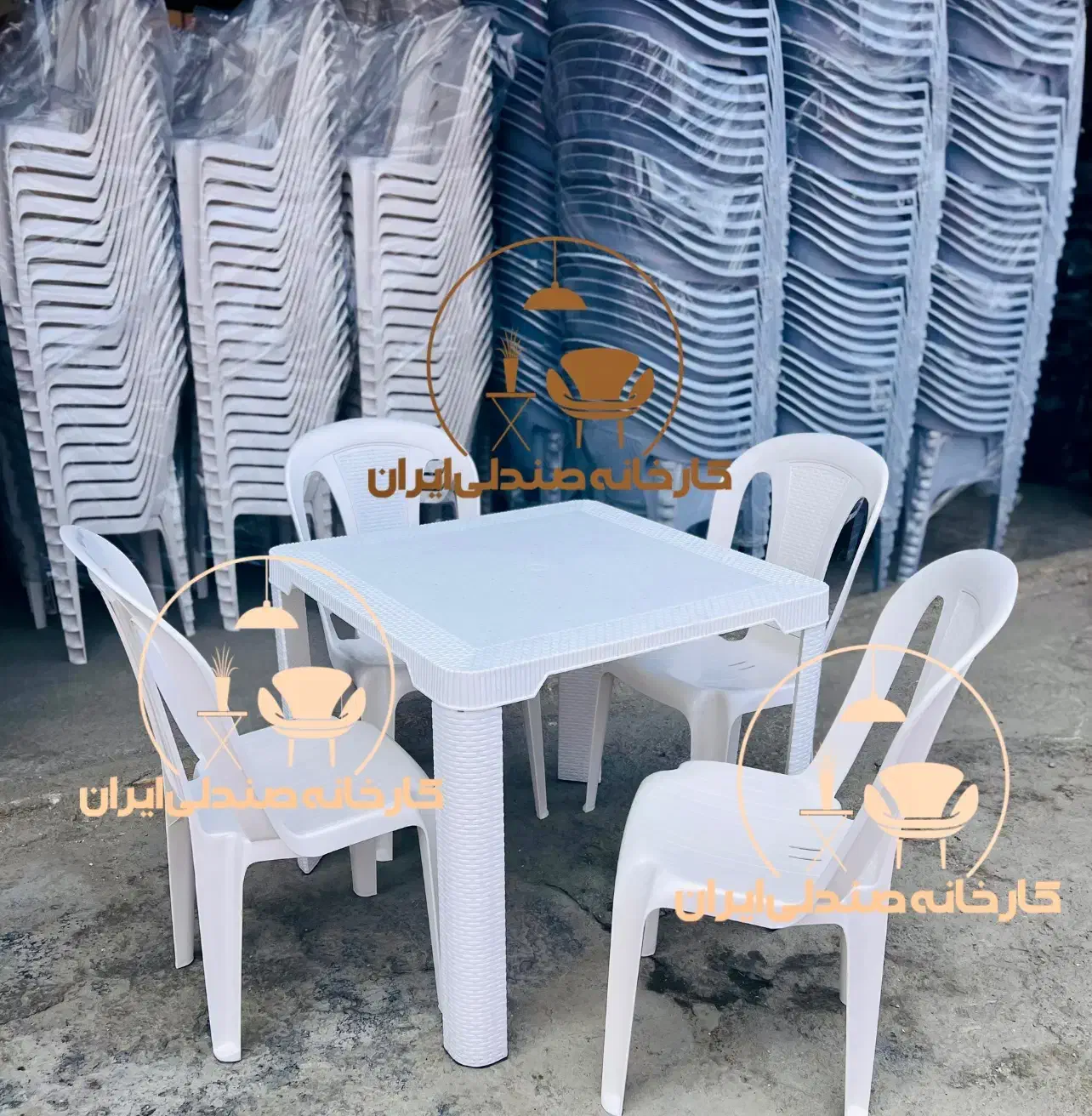 صندلی پلاستیکی باغی طرح بافت(کارخانه)|صندلی و نیمکت|تهران, میدان ولیعصر|دیوار