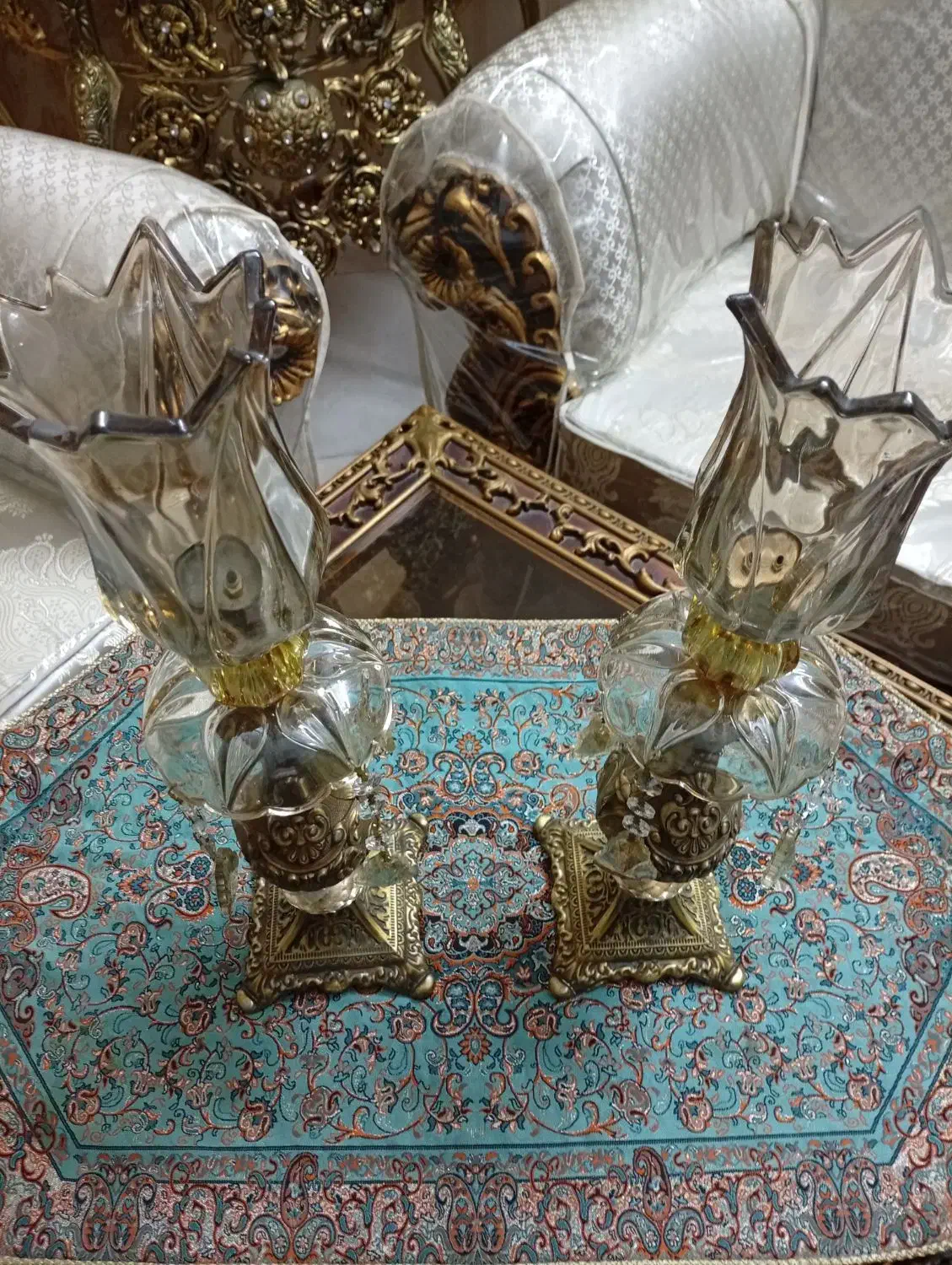 ست شمعدان|صنایع دستی و سایر لوازم تزئینی|تهران, شهرک ولیعصر جنوبی|دیوار