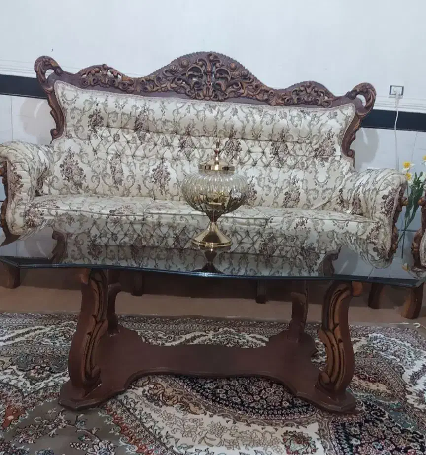 مبل ۹ نفره|مبلمان خانگی و میز عسلی|فاضل آباد, |دیوار