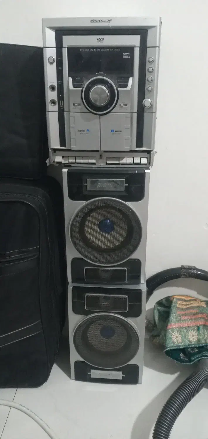 ضبط سی دی دوکاست رادیوفلش مموری|سیستم صوتی خانگی|مشهد, زیرکن|دیوار