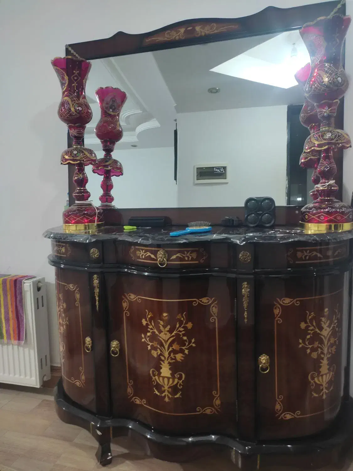 شمعدانی شاه عباس|لوستر و چراغ آویز|بجنورد, |دیوار