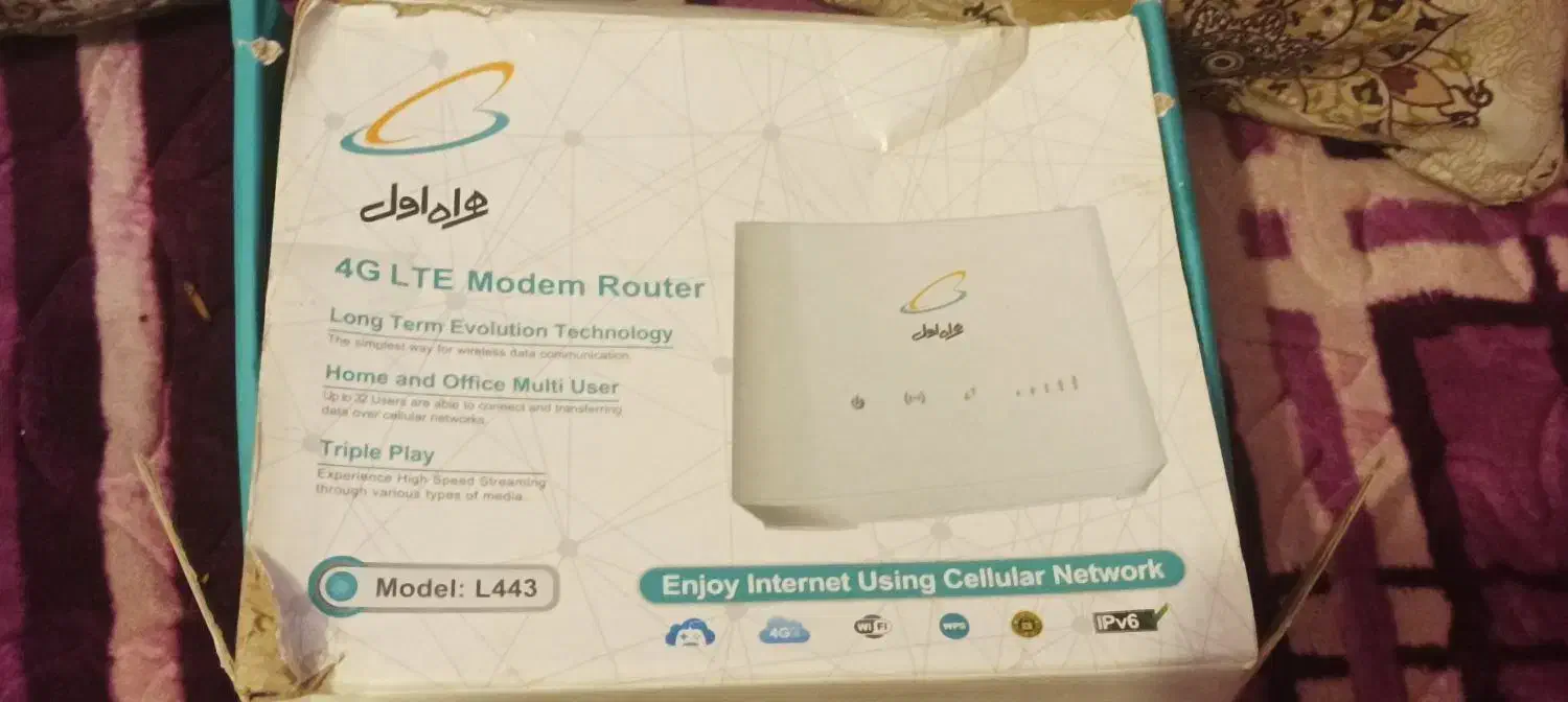 مودم سیم کارتی همراه اول مدل L443|مودم و تجهیزات شبکه|نیشابور, فردوس شمالی|دیوار