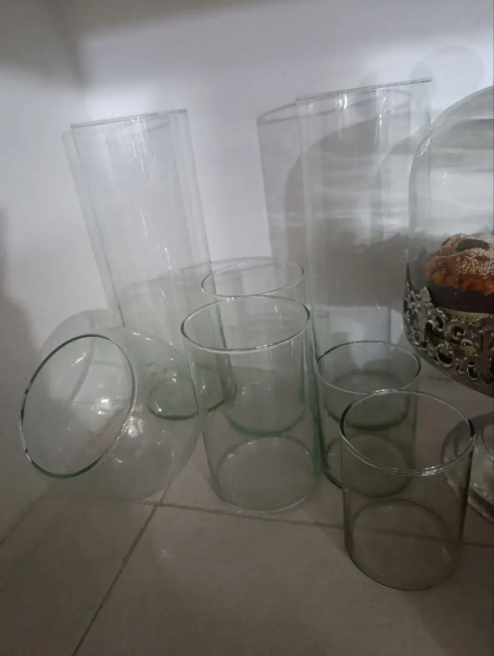 شیشه دکوری|ظروف سرو و پذیرایی|کنگاور, |دیوار