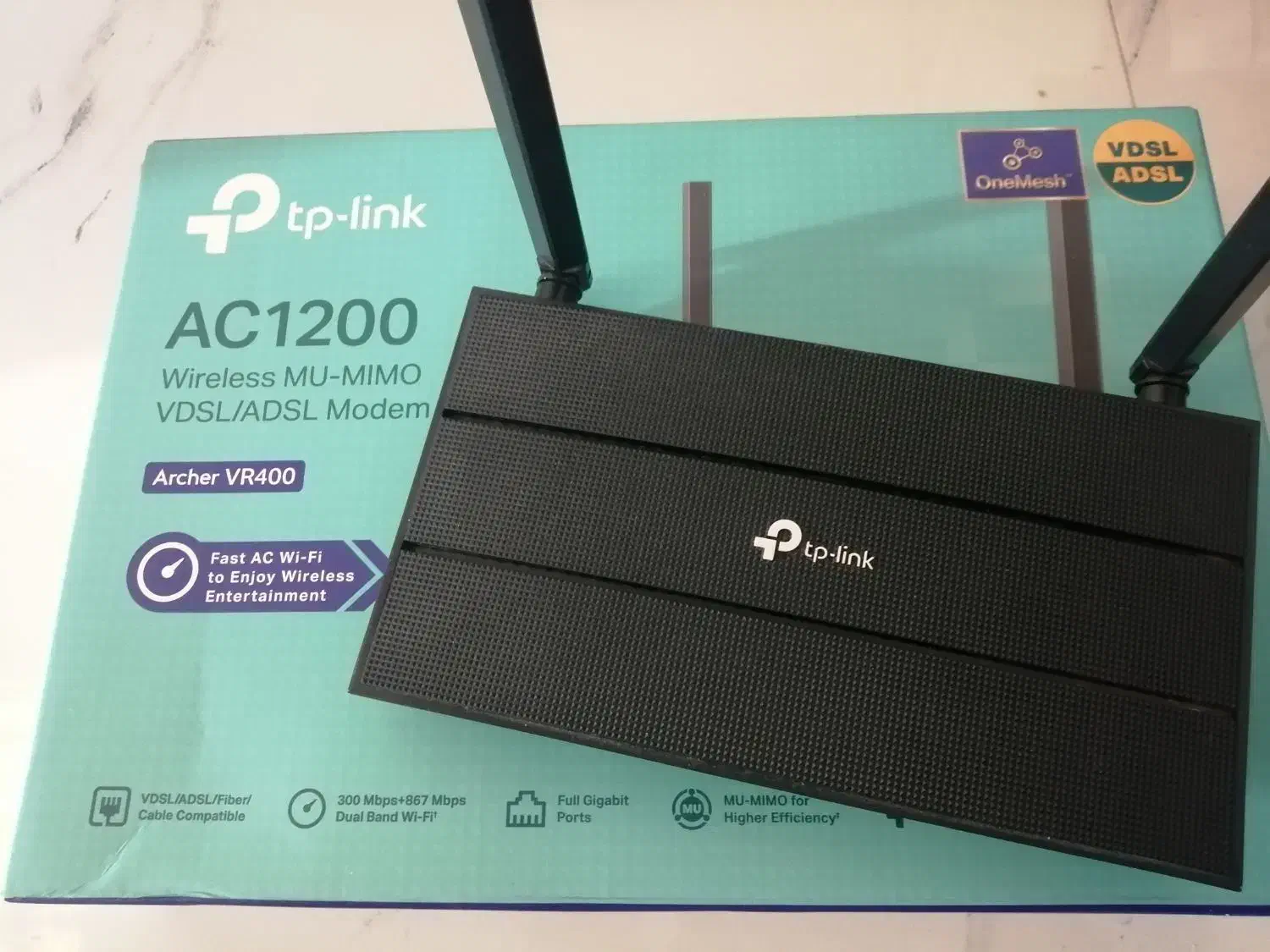 مودم تی پی لینک vr400|مودم و تجهیزات شبکه|کرمان, |دیوار