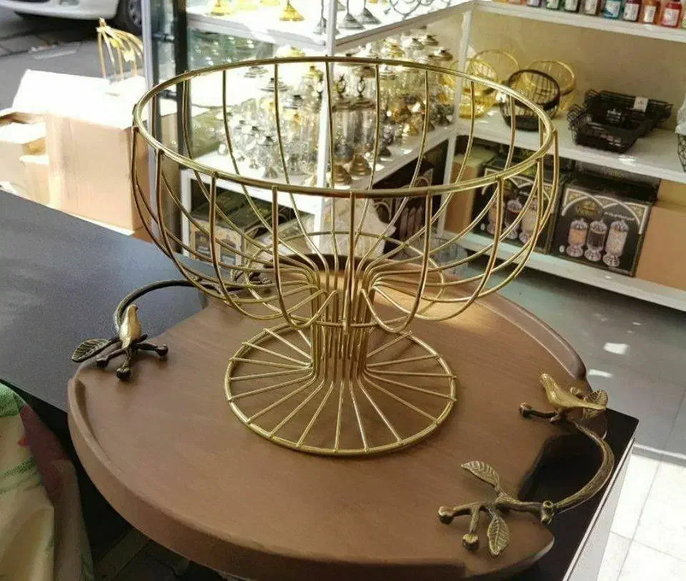 سبد میوه طلایی|ظروف سرو و پذیرایی|تبریز, |دیوار