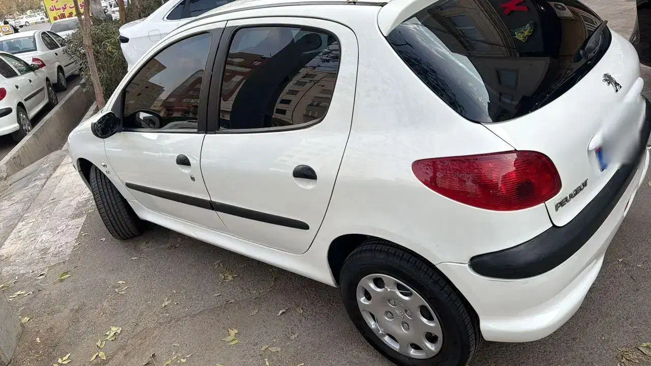 206 سفید تیپ ۲|خودرو سواری و وانت|قم, علی آباد سعدگان|دیوار