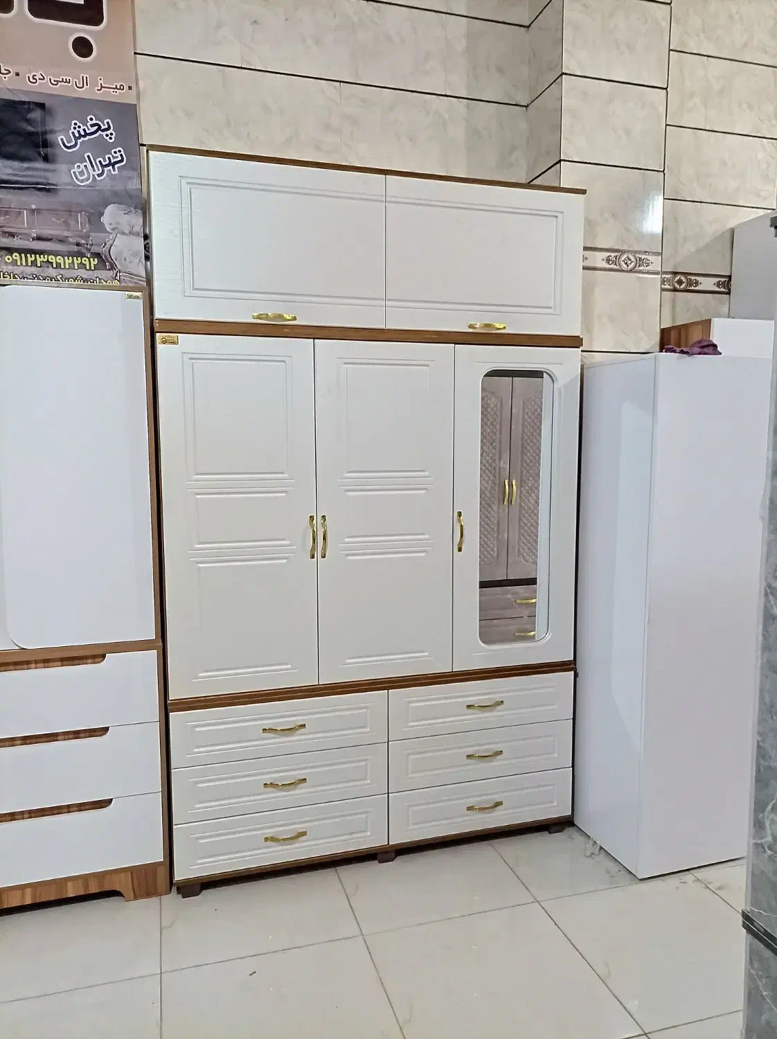 کمد دراور شرکتی کیفیت بالا قیمت مناسب بافل کد g68|جاکفشی، کمد، دراور|همدان, |دیوار