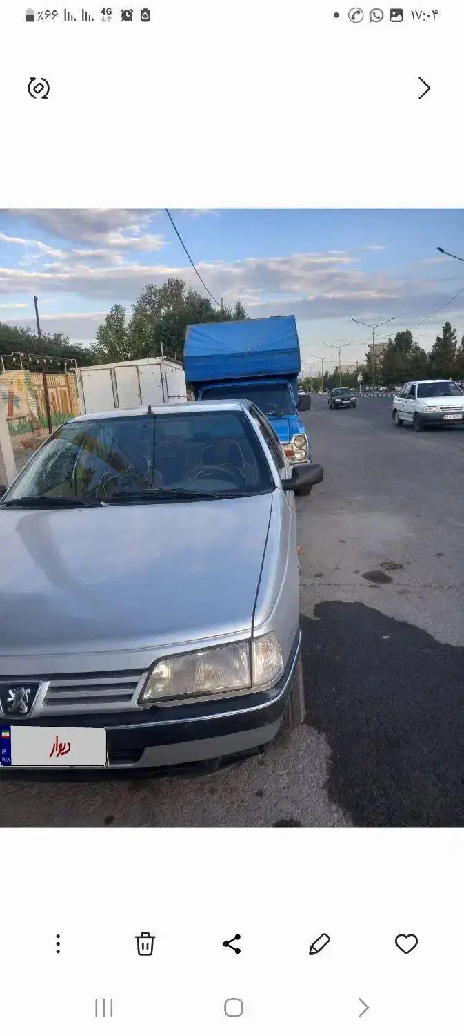 پژو ۴۰۵ مدل ۸۷ توکرم|خودرو سواری و وانت|نوشین شهر, |دیوار