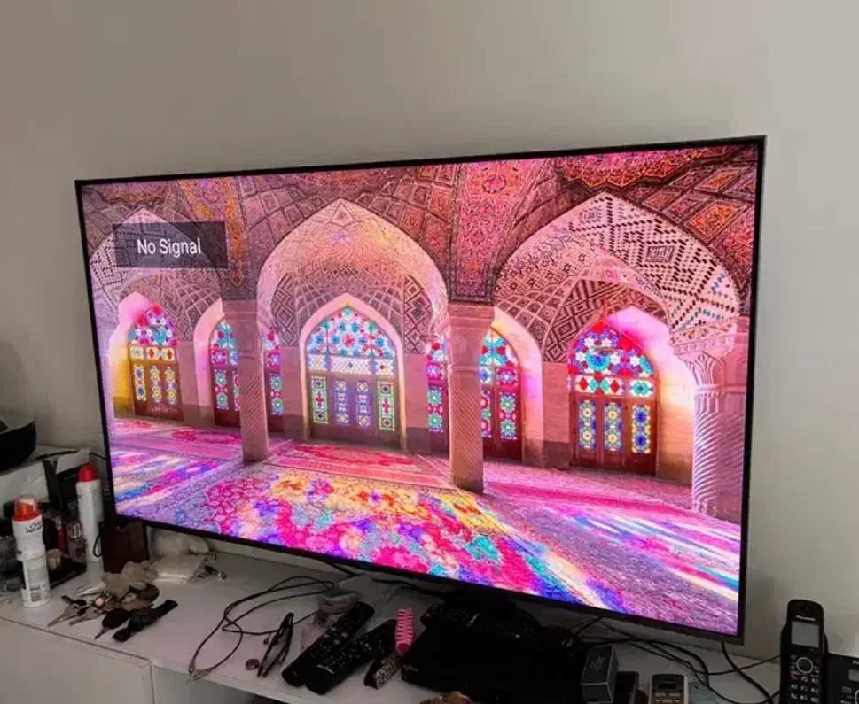 تلویزیون  ۵۵ اینچ TCL QLED به علت مهاجرت|تلویزیون و پروژکتور|رشت, گلسار|دیوار
