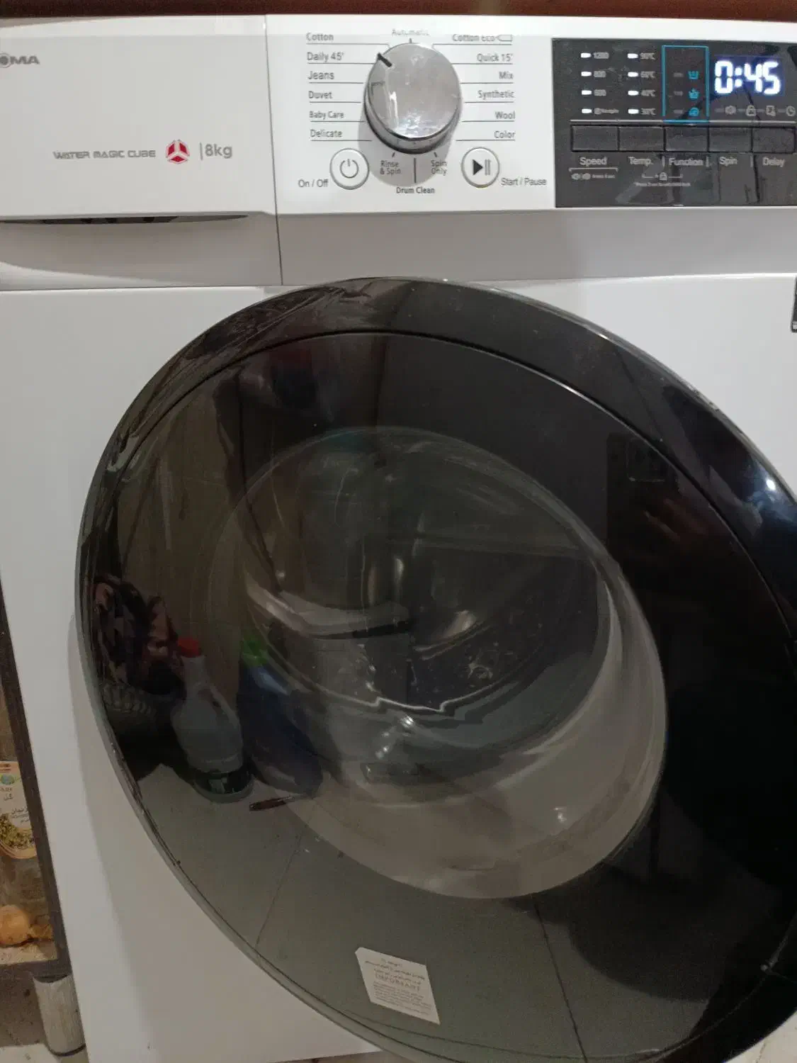 لباسشویی|ماشین لباسشویی و خشک‌کن لباس|هشتگرد, فاز ۳ مهستان|دیوار