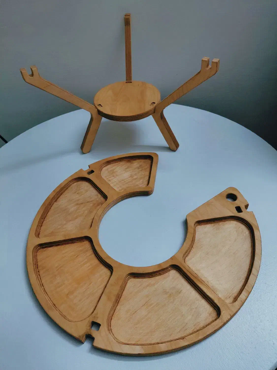 پایه میز قلیان استند قلیون اردو خوری مزه خوری میز|کلکسیون و سرگرمی|مشهد, کوی سیدی|دیوار