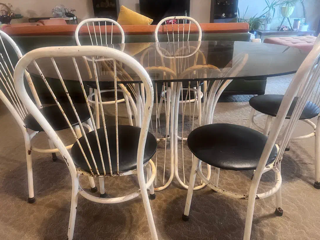 میز نهاری خوری|میز و صندلی غذاخوری|سلمان‌شهر, |دیوار