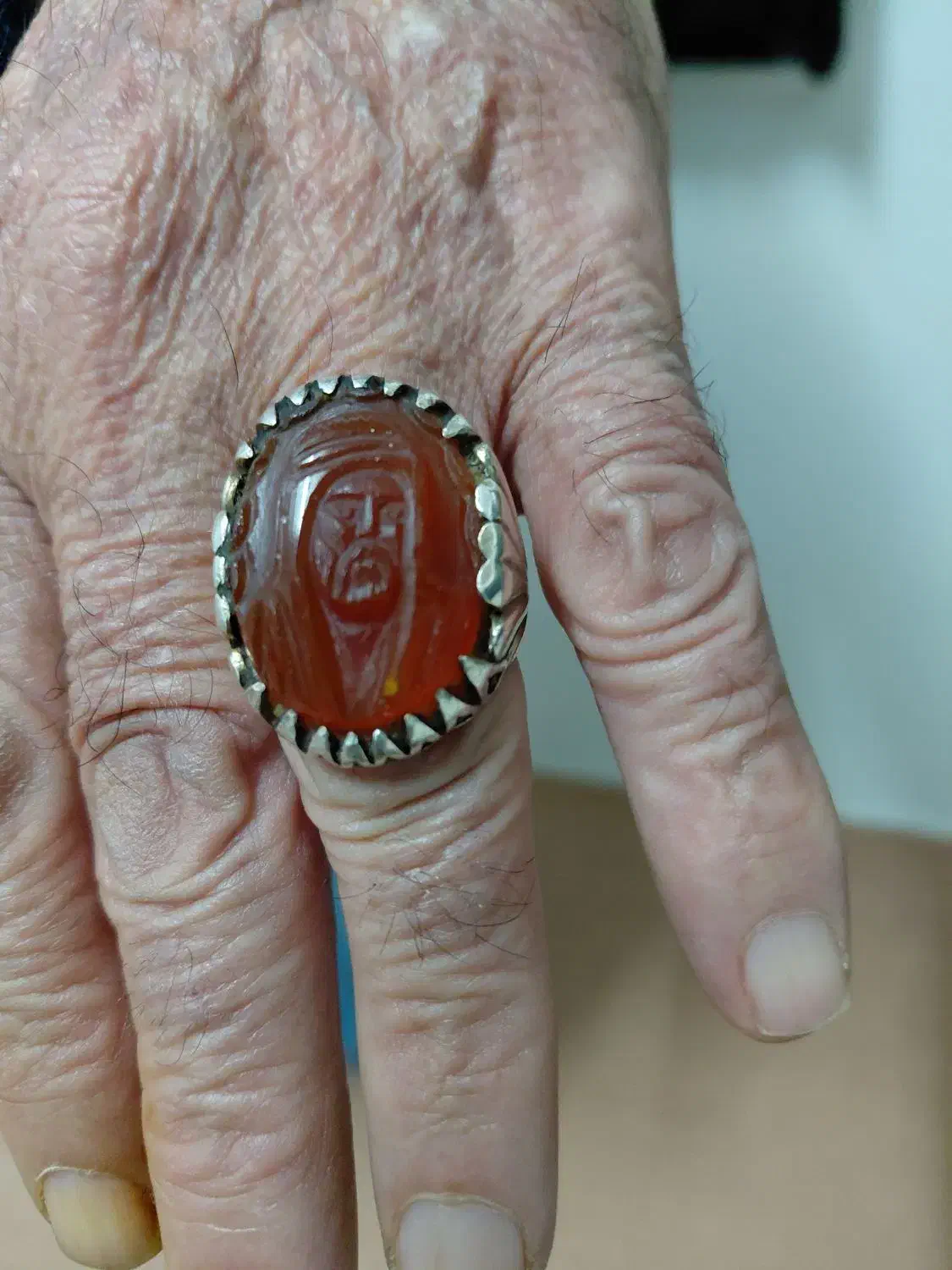 انگشتر عقیق یمن|جواهرات|لاهیجان, انقلاب|دیوار