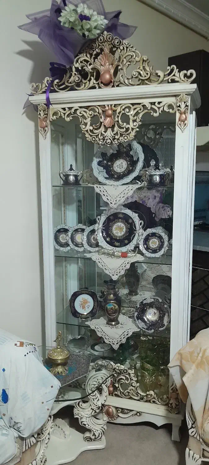 بوفه سفید|بوفه، ویترین، کنسول|تبریز, |دیوار