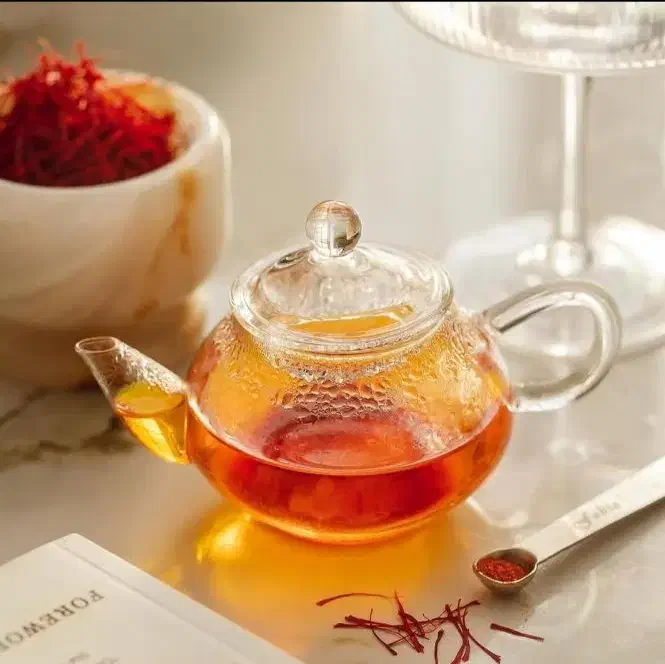 قوری زعفران پیرکس|ظروف پختوپز|تهران, شوش (باغ آذری)|دیوار