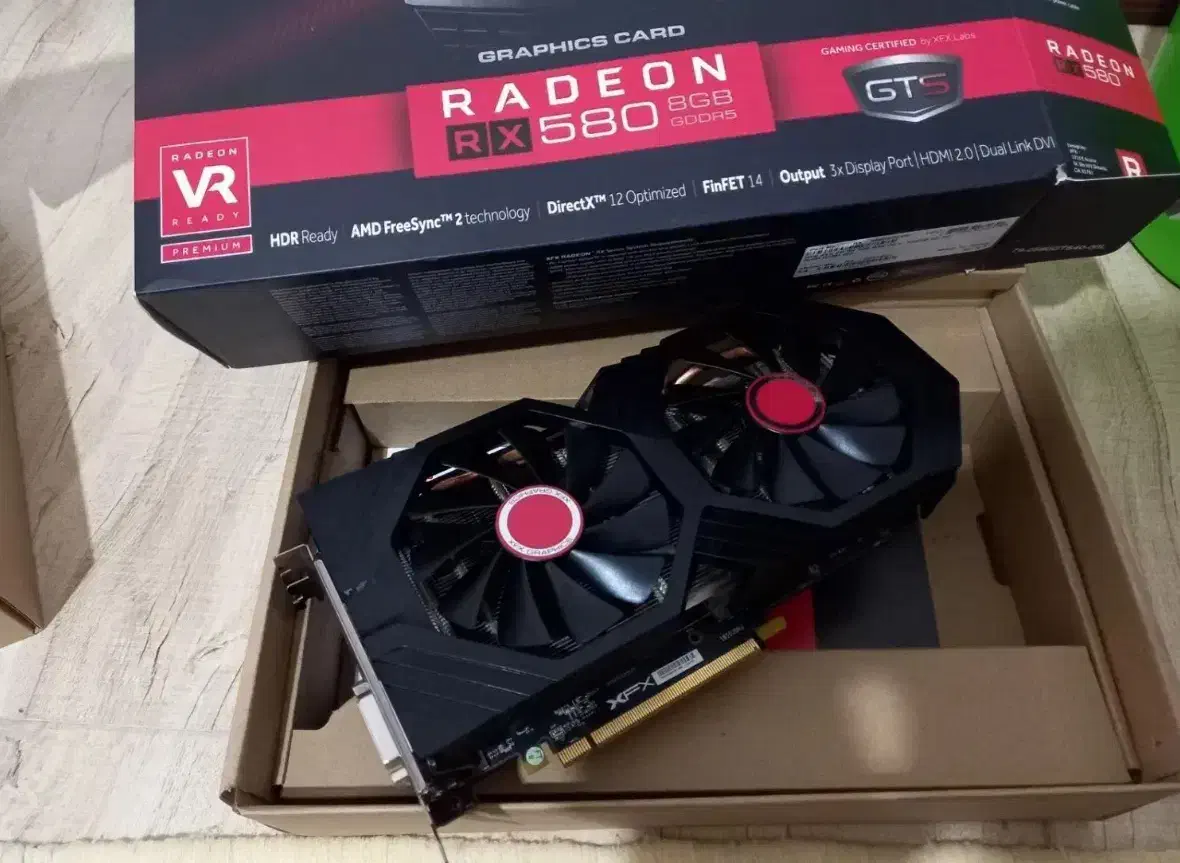کارت گرافیک rx580|قطعات و لوازم جانبی رایانه|بستک, |دیوار
