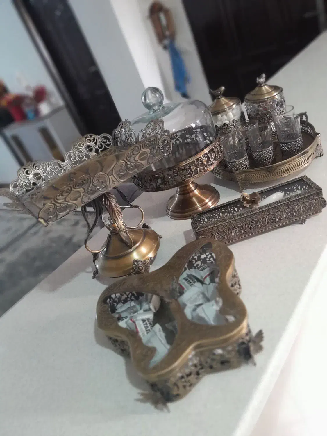 سرویس پذیرایی|ظروف سرو و پذیرایی|پاکدشت, پاکدشت (مامازند)|دیوار