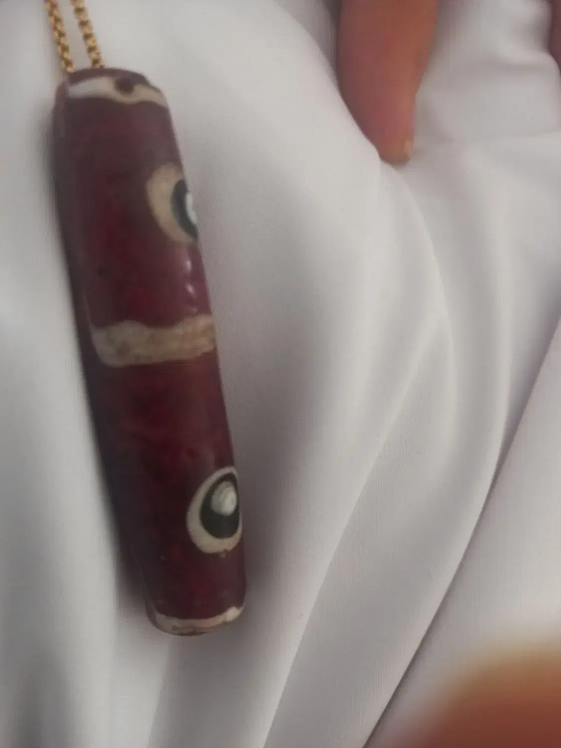 مهره تبتی آبسیدین|بدلیجات|ایلام, |دیوار