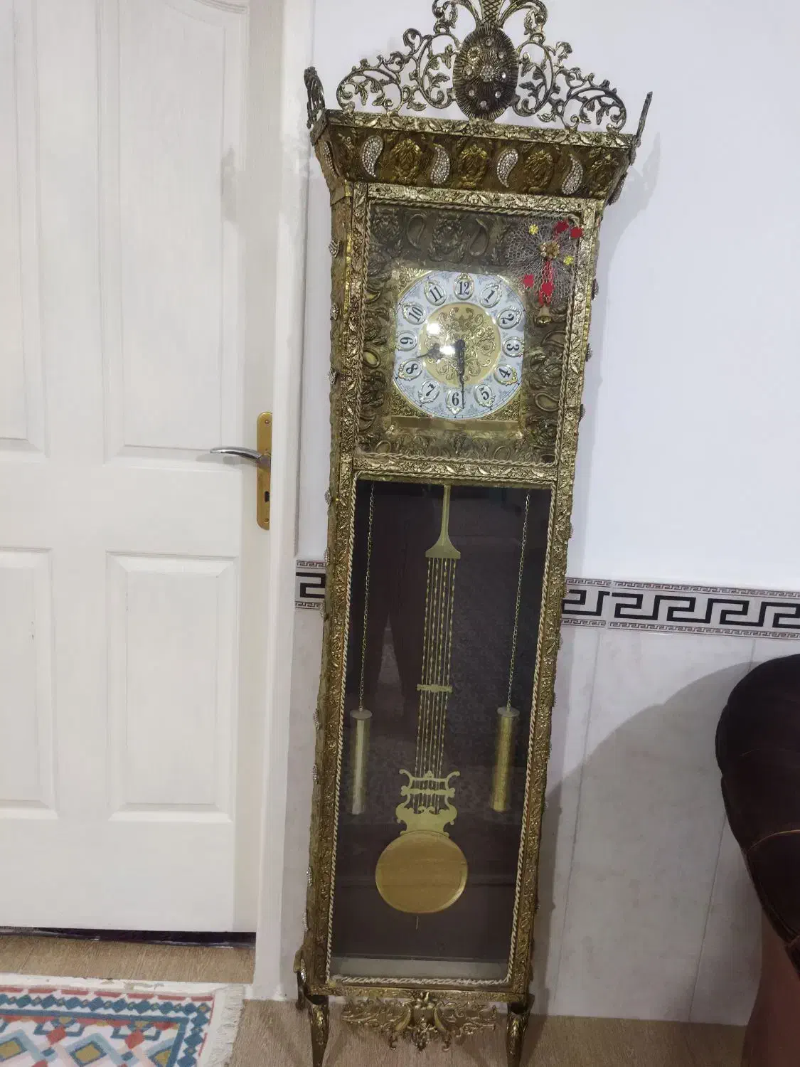 کنسول و ساعت برنز|بوفه، ویترین، کنسول|شهریار, شهرک امیریه|دیوار