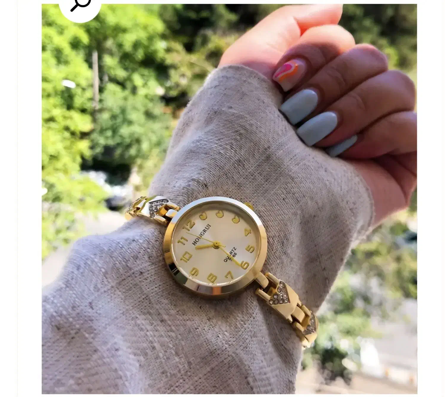 ساعت مچی دخترانه بند استیل رنگ طلایی|ساعت|ایذه, |دیوار