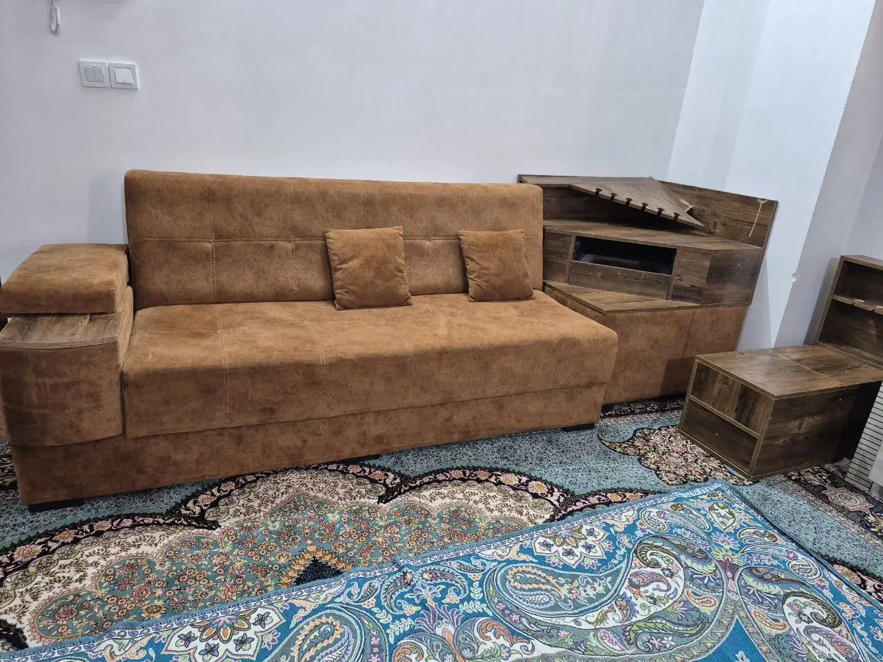 مبل هفت نفره و شیک|مبلمان خانگی و میز عسلی|زاهدان, |دیوار