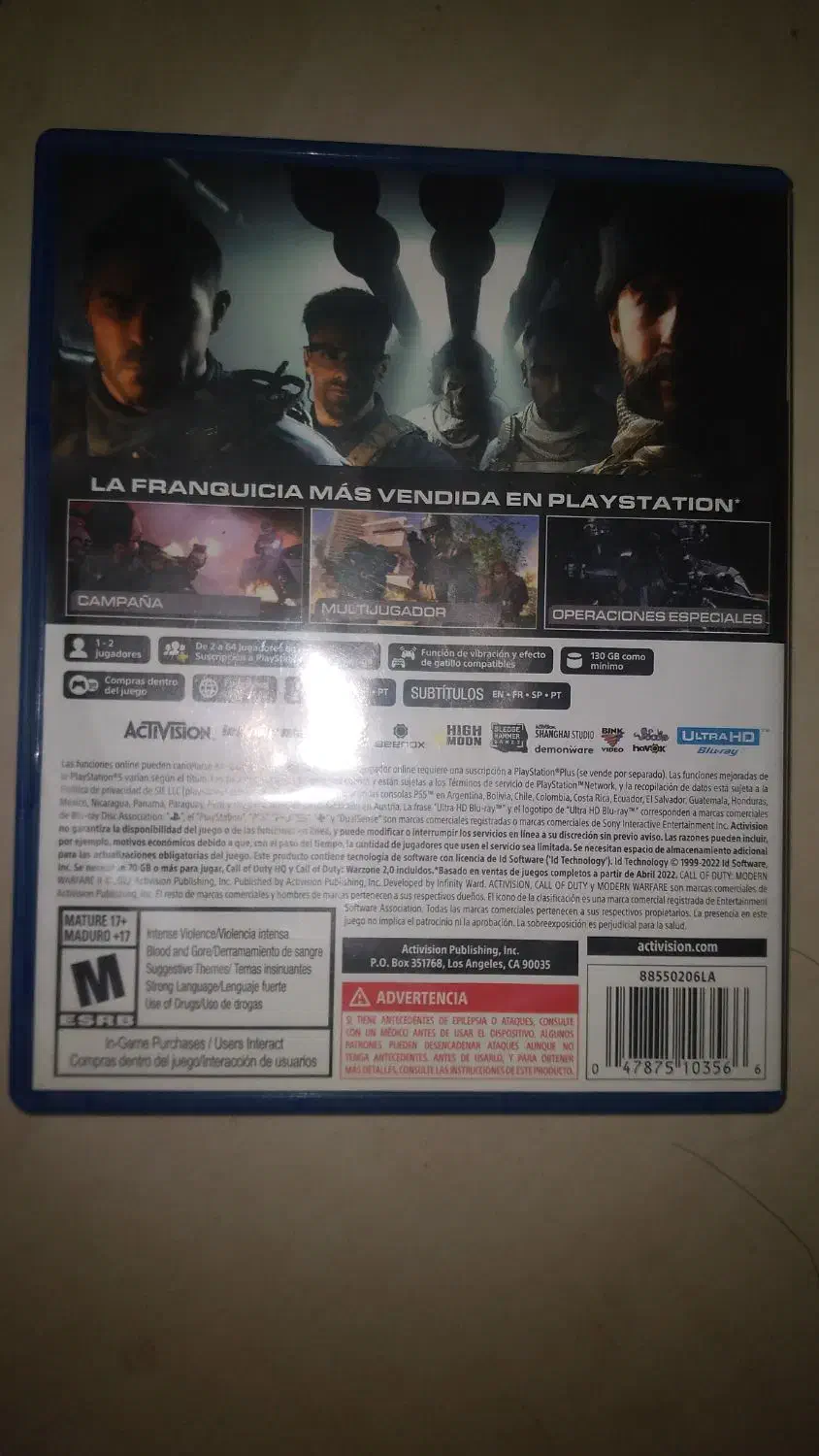 modern warfare 2 PS5 Call of duty|کنسول، بازی ویدئویی و آنلاین|نوشهر, |دیوار