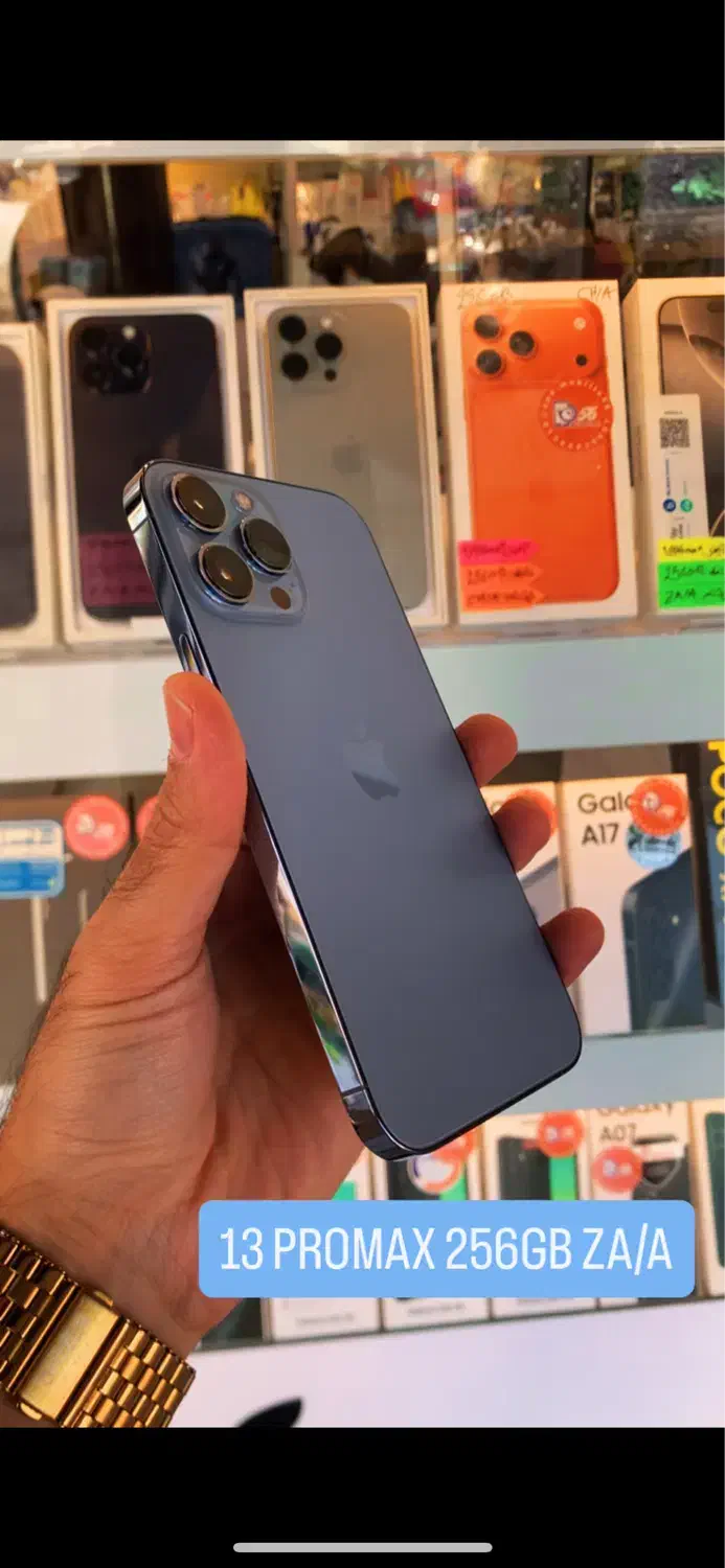iPhone 13 PROMAX 256GB ZA/A آبی|موبایل|بندر انزلی, امامزاده|دیوار