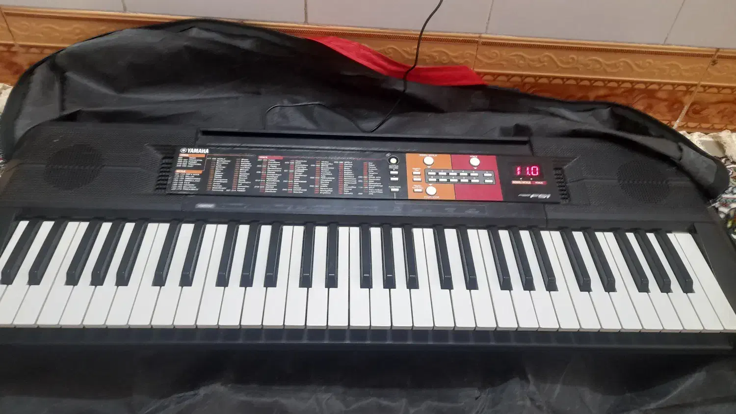 ارگ یاماها f51 سالم تمیز|پیانو، کیبورد، آکاردئون|آبیک, |دیوار